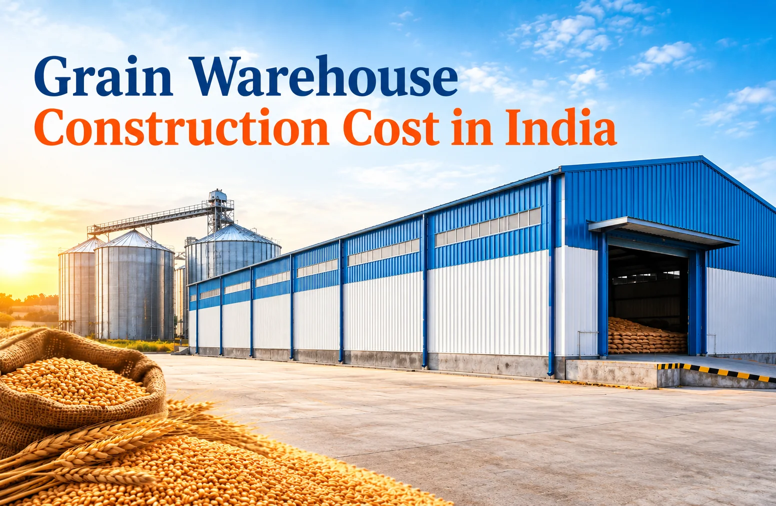 Grain Warehouse Construction Cost in India: PEB and Civil Cost Breakdown