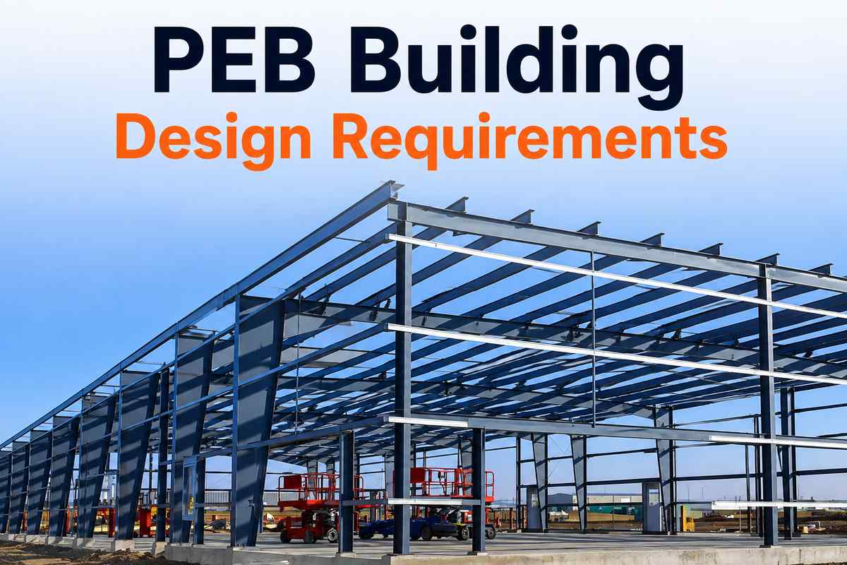 PEB Building Design Requirements: What Information Does a Manufacturer Need?