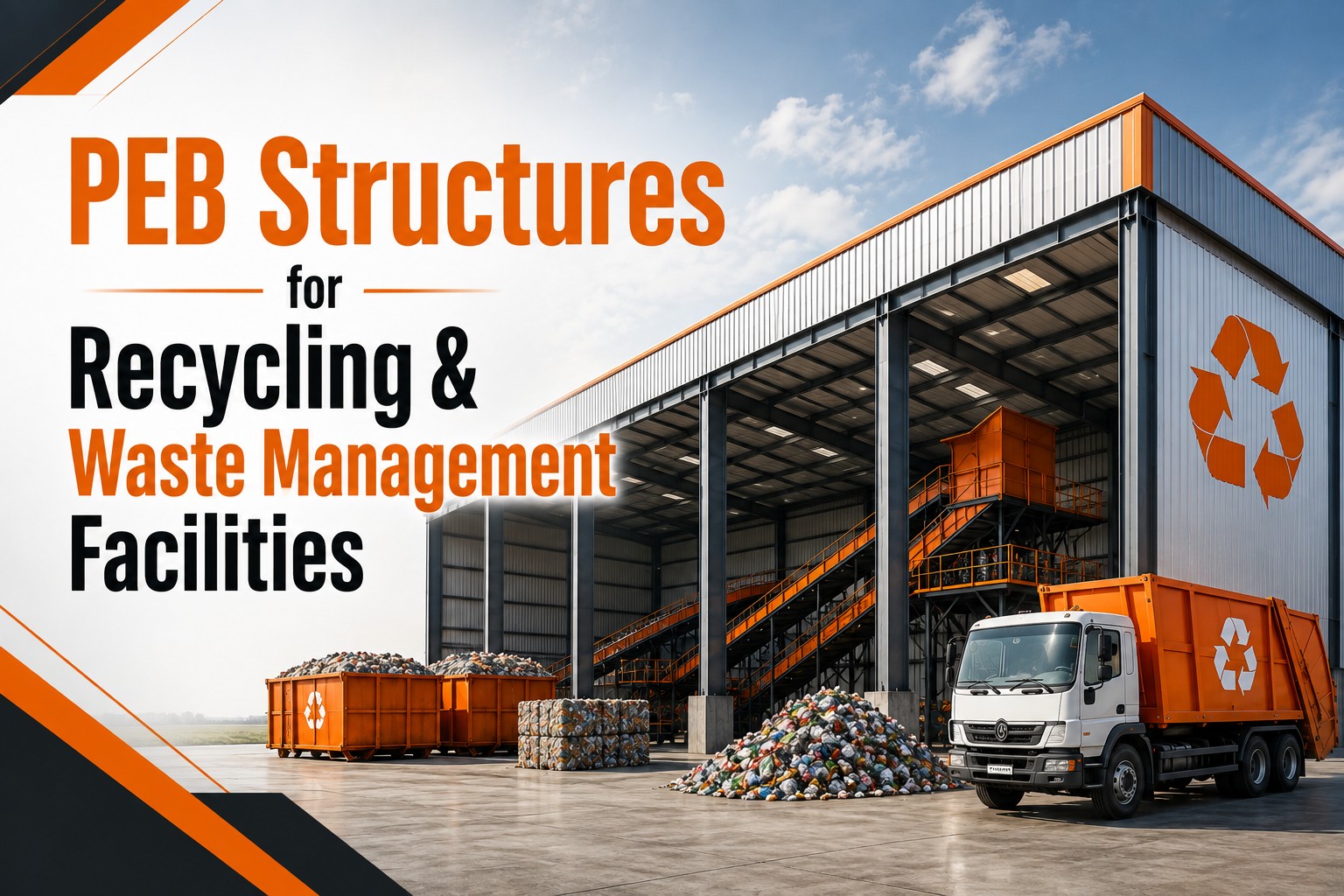 PEB Structures for Recycling & Waste Management Facilities